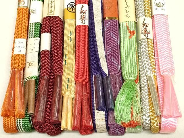 平和屋着物○和装小物 帯締め10本 逸品 未使用 DAAT0829by - メルカリ 