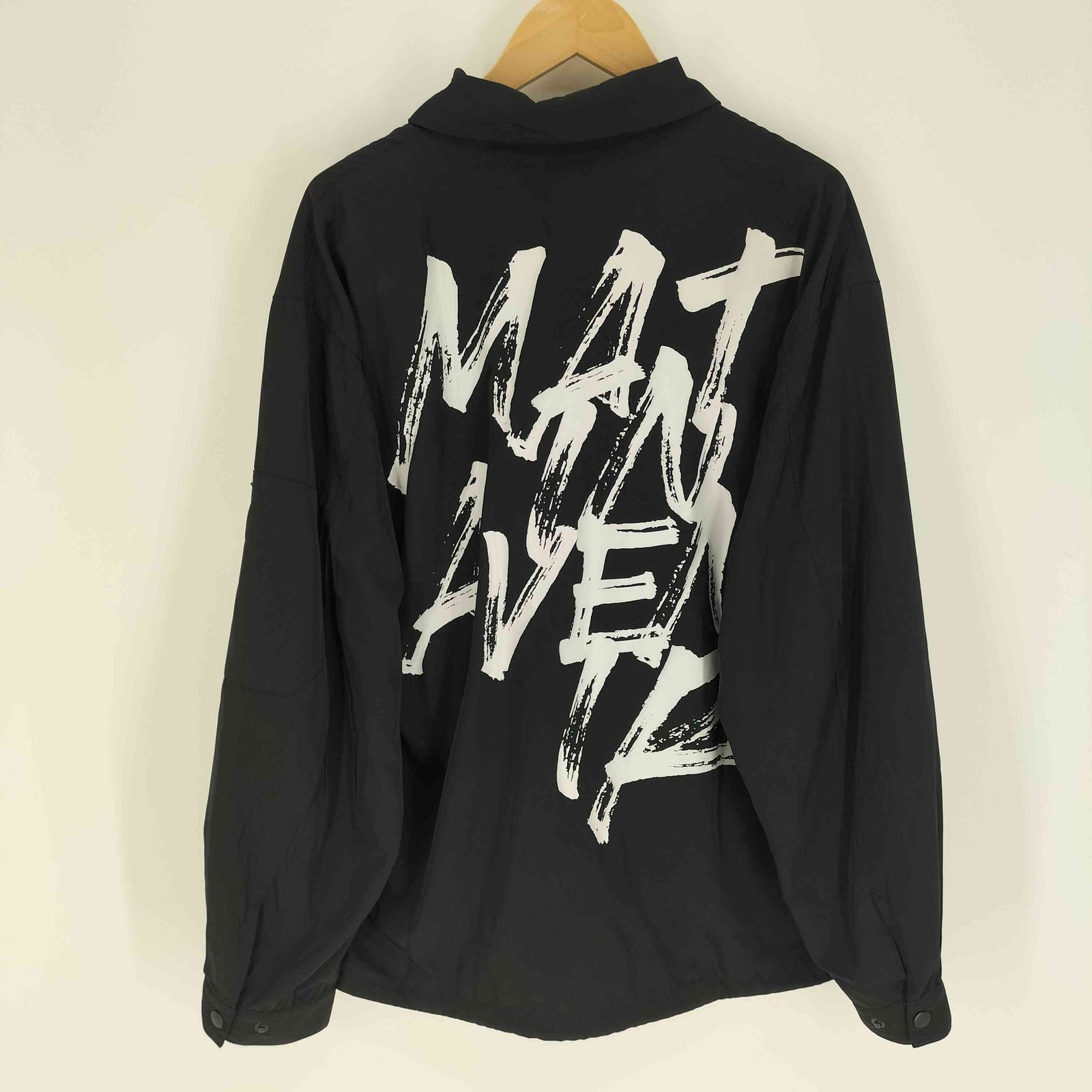 【未使用】MATIN AVENIR バックプリントコーチジャケット マタンアヴニール MATIN AVENIR 21AW バックプリント コーチ