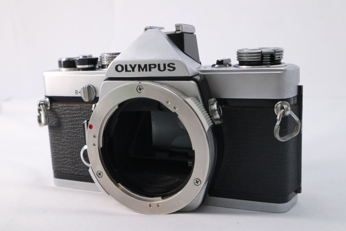 カメラ Olympus オリンパス OM-1 シルバーボディ MFフィルムカメラ (f02122)
