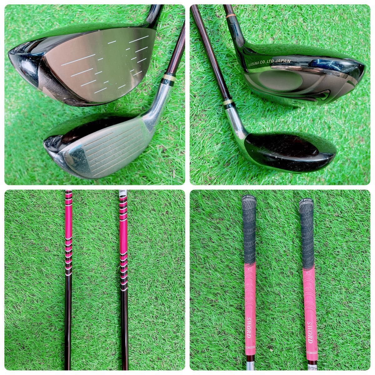 ゴルフクラブ レディース クラブセット SWORD スウォード NTA0104 中古