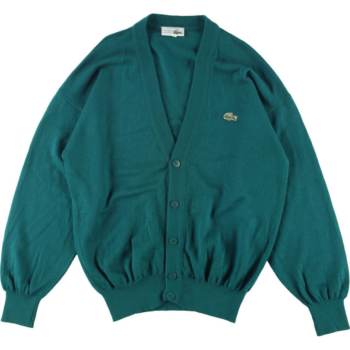 古着 70年代 ラコステ LACOSTE CHEMISE フレンチラコステ ウールニット