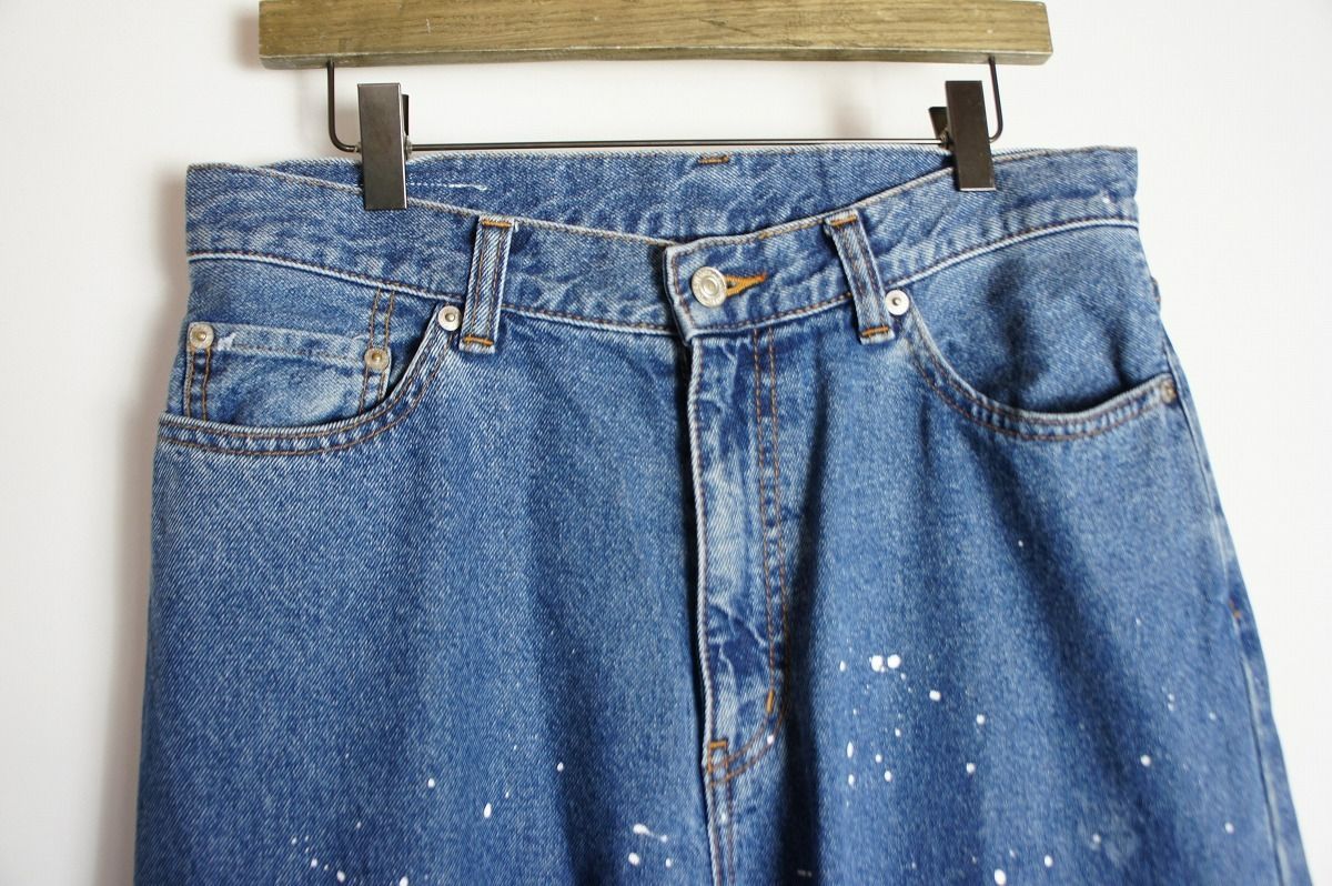 ジョンブル　DENIM DELIGHT デニムワイドジーンズ ペイント DENIM DELIGHT DAYS】デニムペインターパンツ | ジョンブル公式