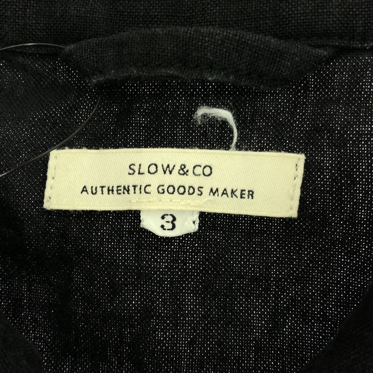 SLOW＆CO スロウアンドコー linen jungle fatigue jacket リネン 