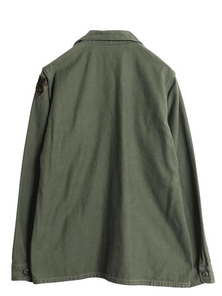 70s ビンテージ　og107 USA製　ユーティリティシャツ　ミリタリーシャツ 古着 70年代 米軍実品 U.S.ARMY SHIRT UTILITY OG-107
