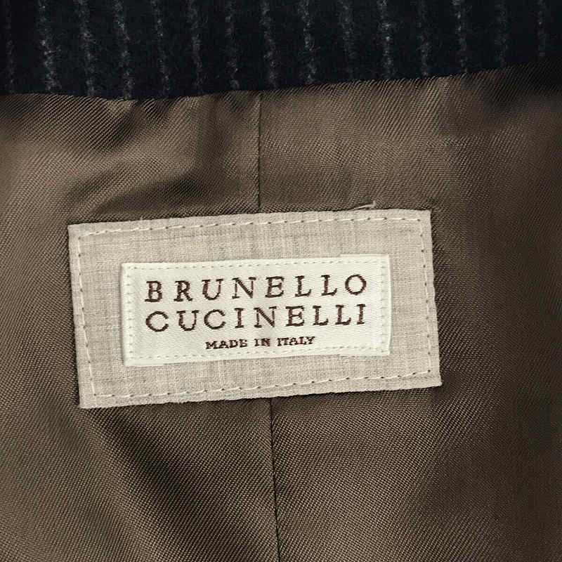 BRUNELLO CUCINELLI ウール ストライプ ジレ 美品】 BRUNELLO CUCINELLI / ブルネロクチネリ | ウール
