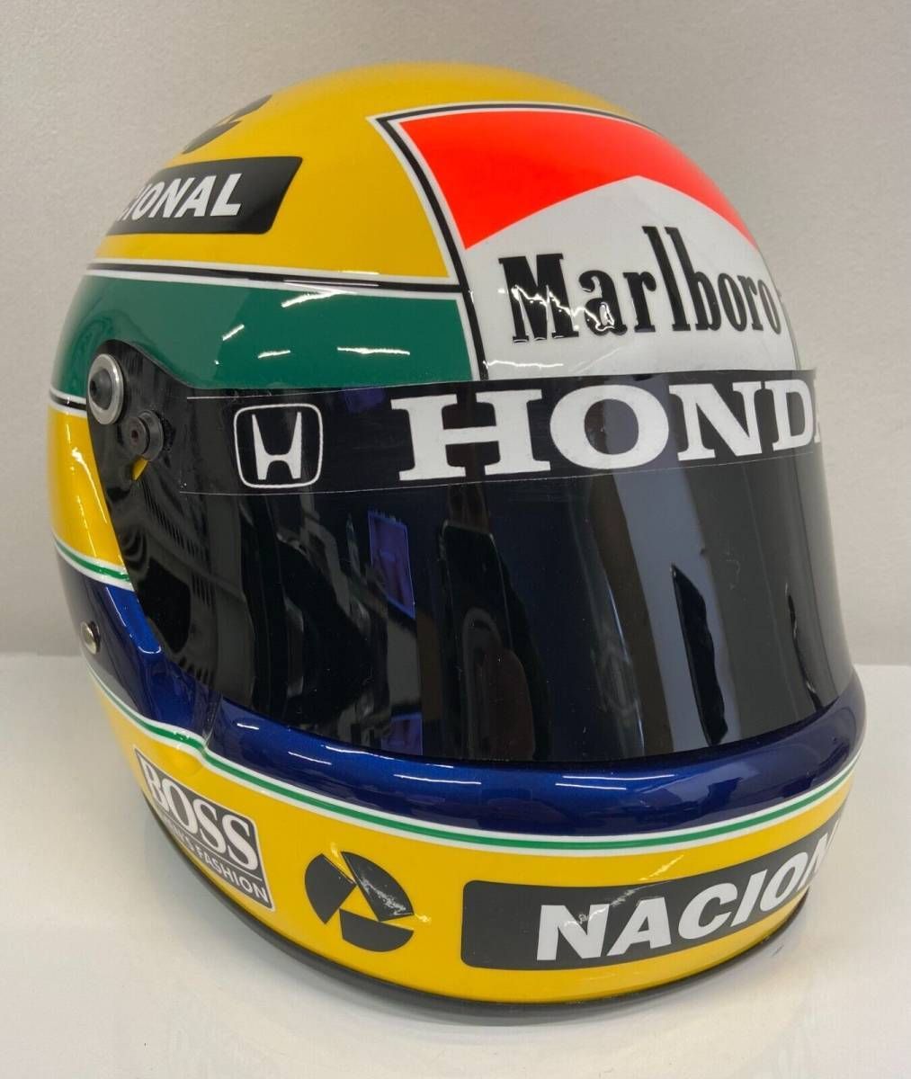 アイルトン・セナ 1988年 F1 ヘルメット 等身大サイズ レプリカ