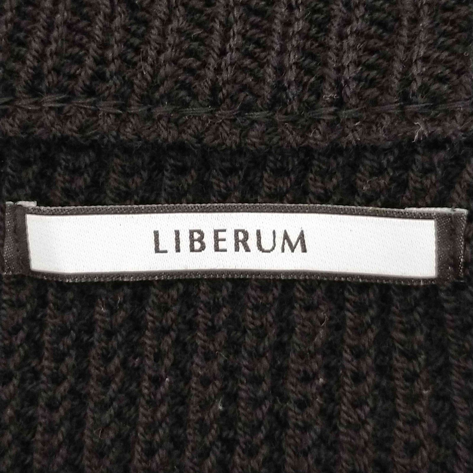 リベルム LIBERUM 19AW Damage over knit メンズ 2 - メルカリ