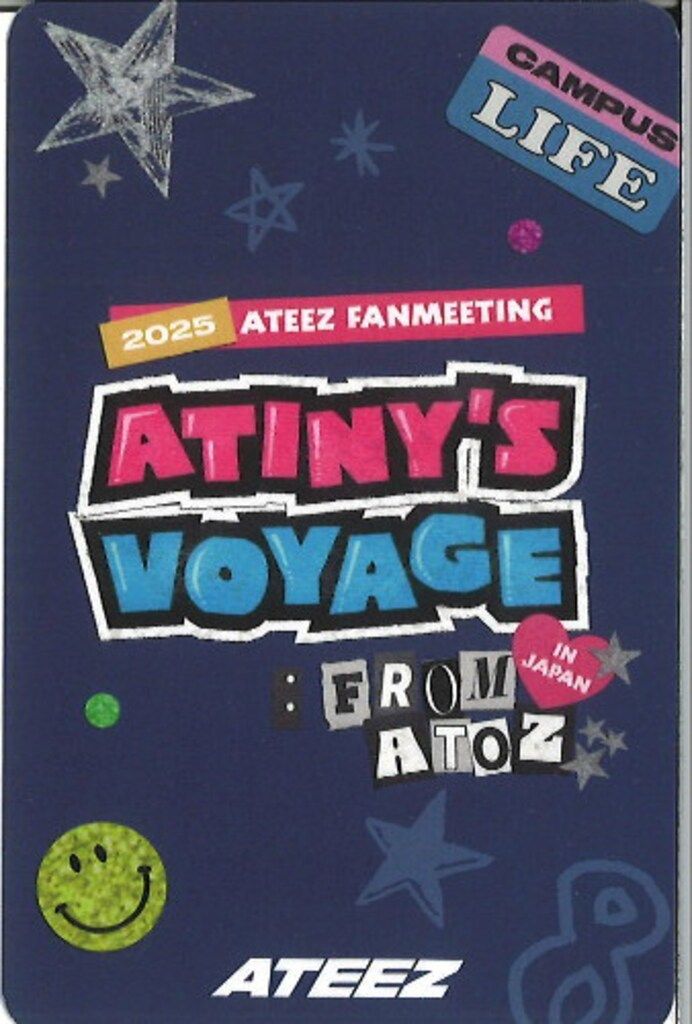 ATINY'S VOYAGE ATEEZ アチズペンミ トレカ コンプセット ATEEZ ランダムトレーディングカード WOO YOUNG ATINY'S VOYAGE