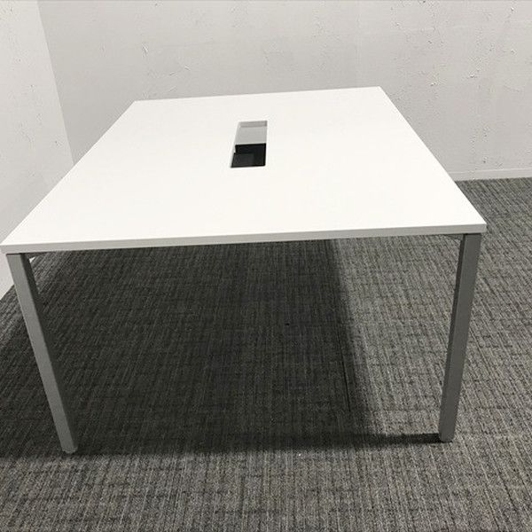ミーティングテーブル 完成品 アプションフリー コアテーブルワイドタイプ W1600 オカムラ ホワイト WWW_ANDERSSEN-YACHTING_DE