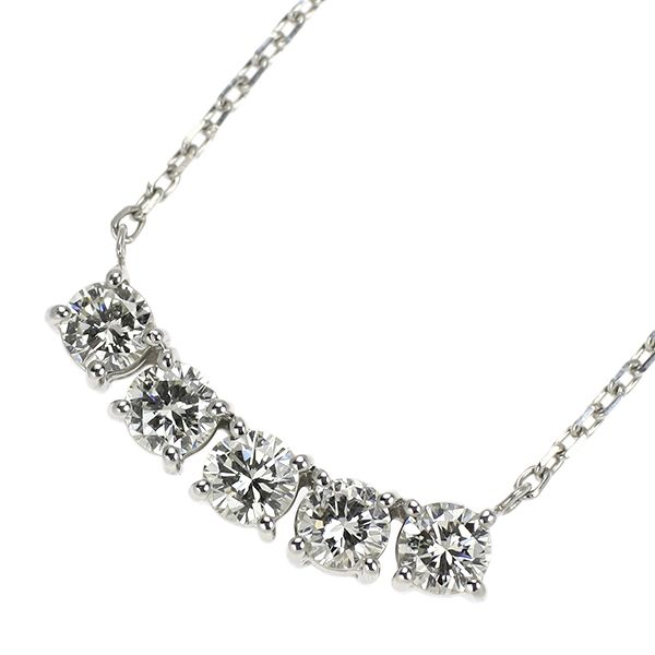 Pt900/Pt850ダイヤモンドネックレスプラチナ d.1.05ctジュエリー ダイヤモンド ネックレス ネックレス PT900 PT850 ダイヤモンド
