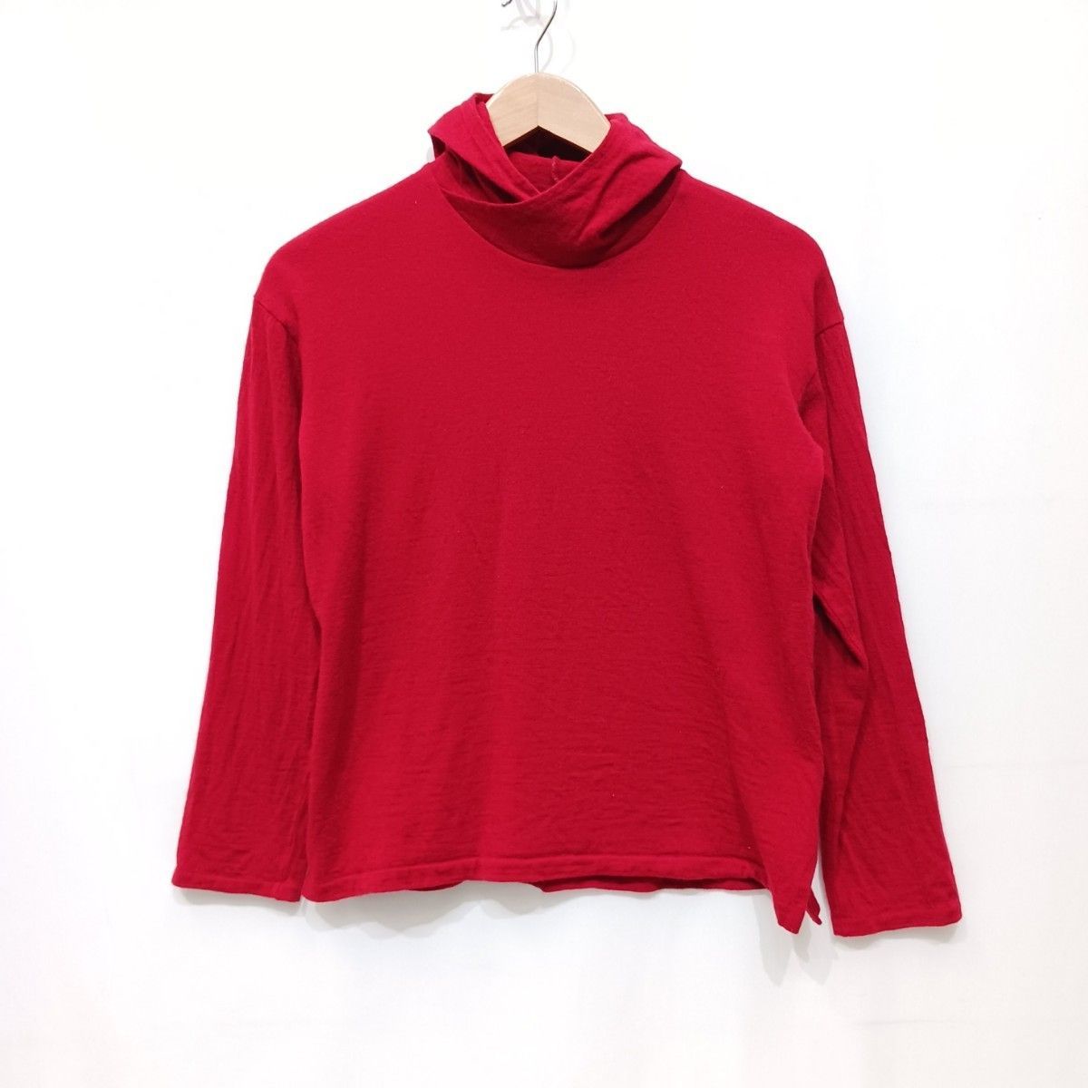 80s 90s 初期 Yohji Yamamoto ヨウジヤマモト フード ネック ニット 