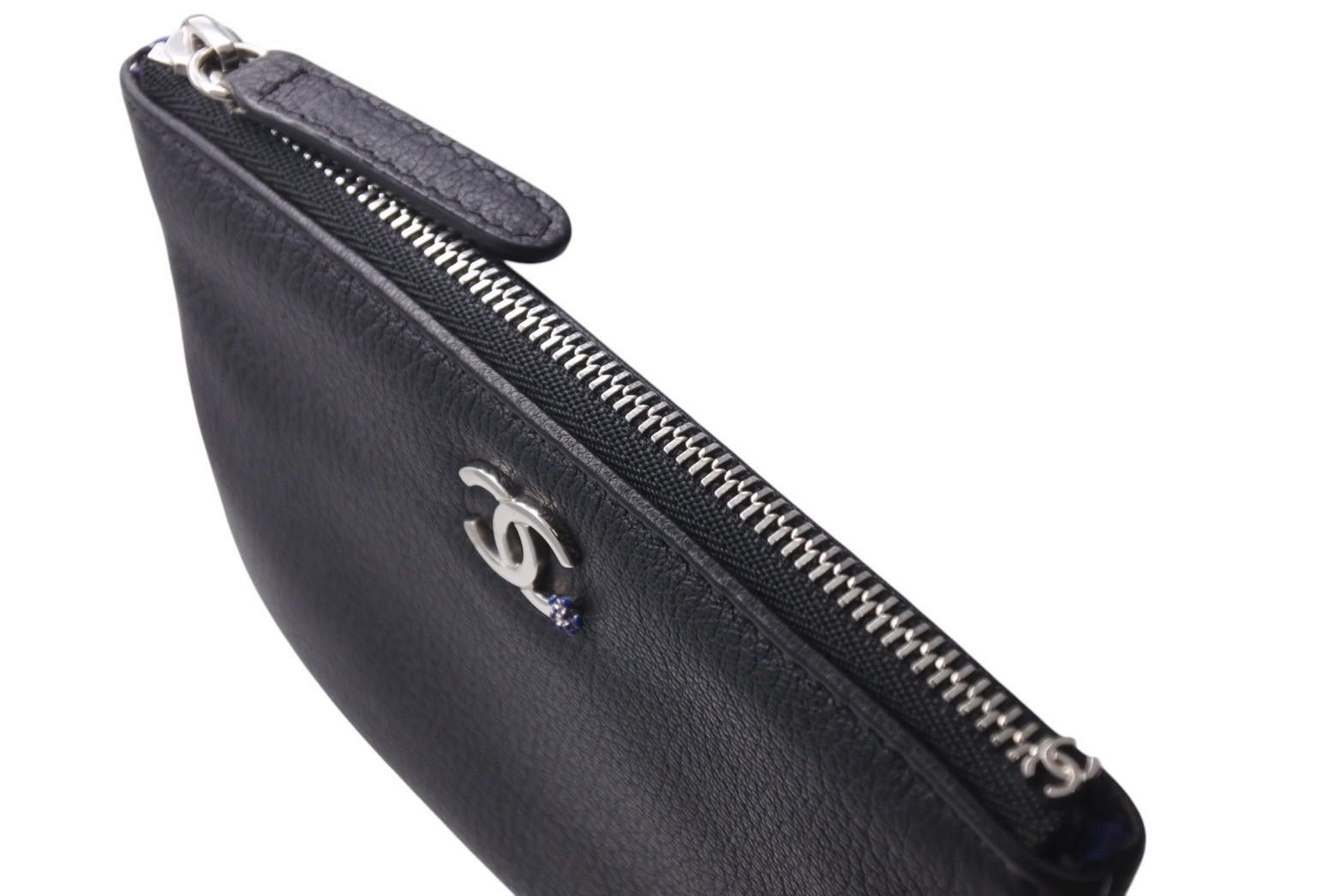 極美品 CHANEL シャネル コインケース A81659 ココマーク プチカメリア  