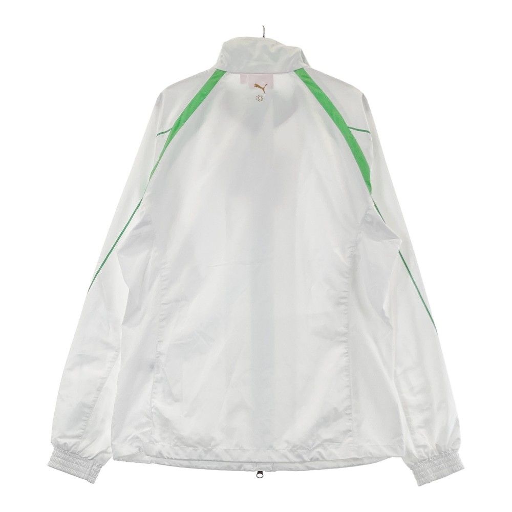 サイズ：L PUMA GOLF プーマゴルフ ジップジャケット ホワイト系