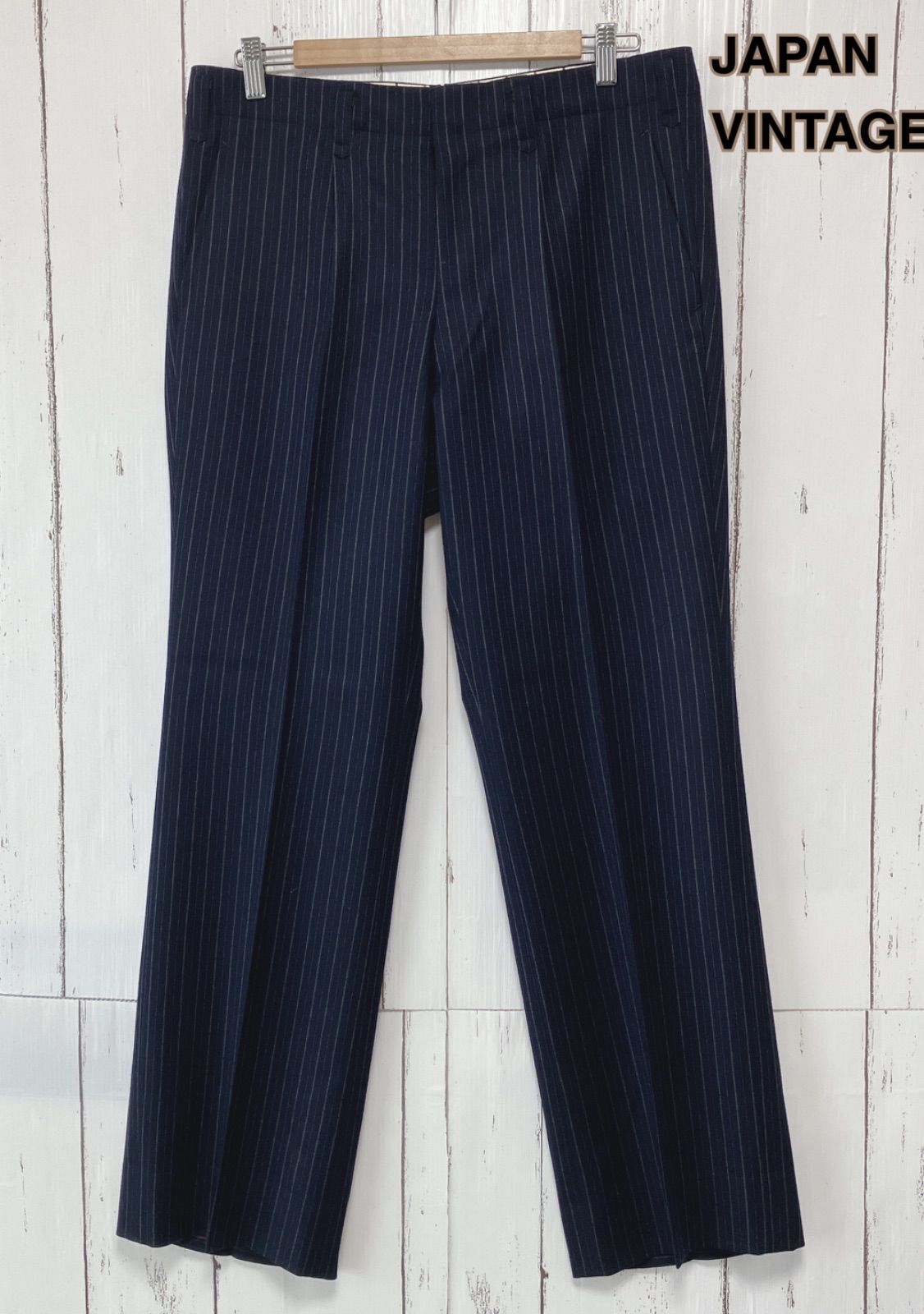 50s VINTAGE ストライプ　スラックス　ビンテージ　ヴィンテージ　usa 50s ストライプスラックスヴィンテージjapan made