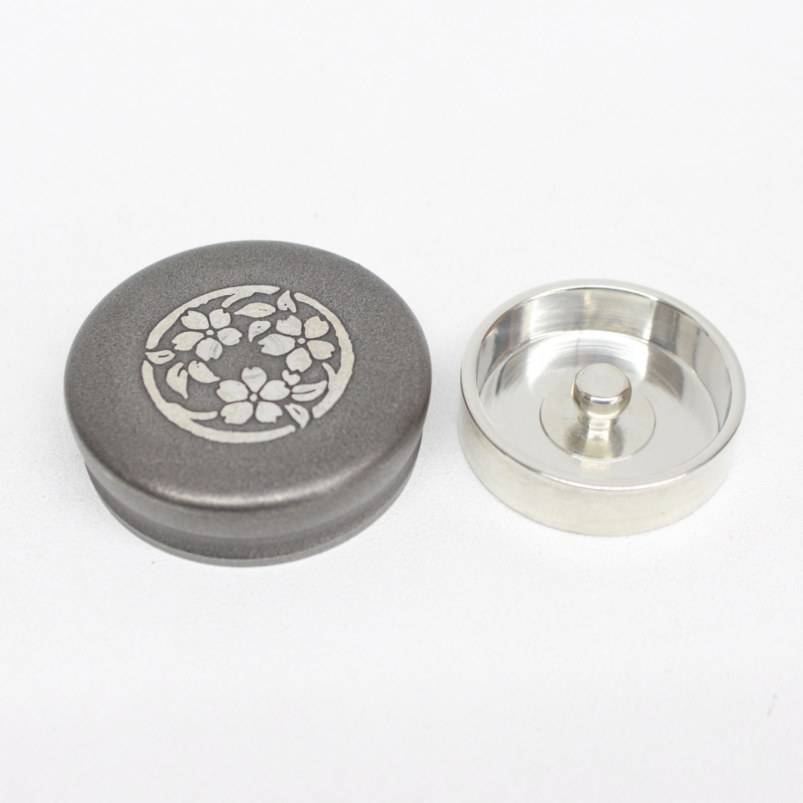 230228-009 茶道具 さつま 岩切銘 正錫 茶壷 総重量約669.5g 薩摩