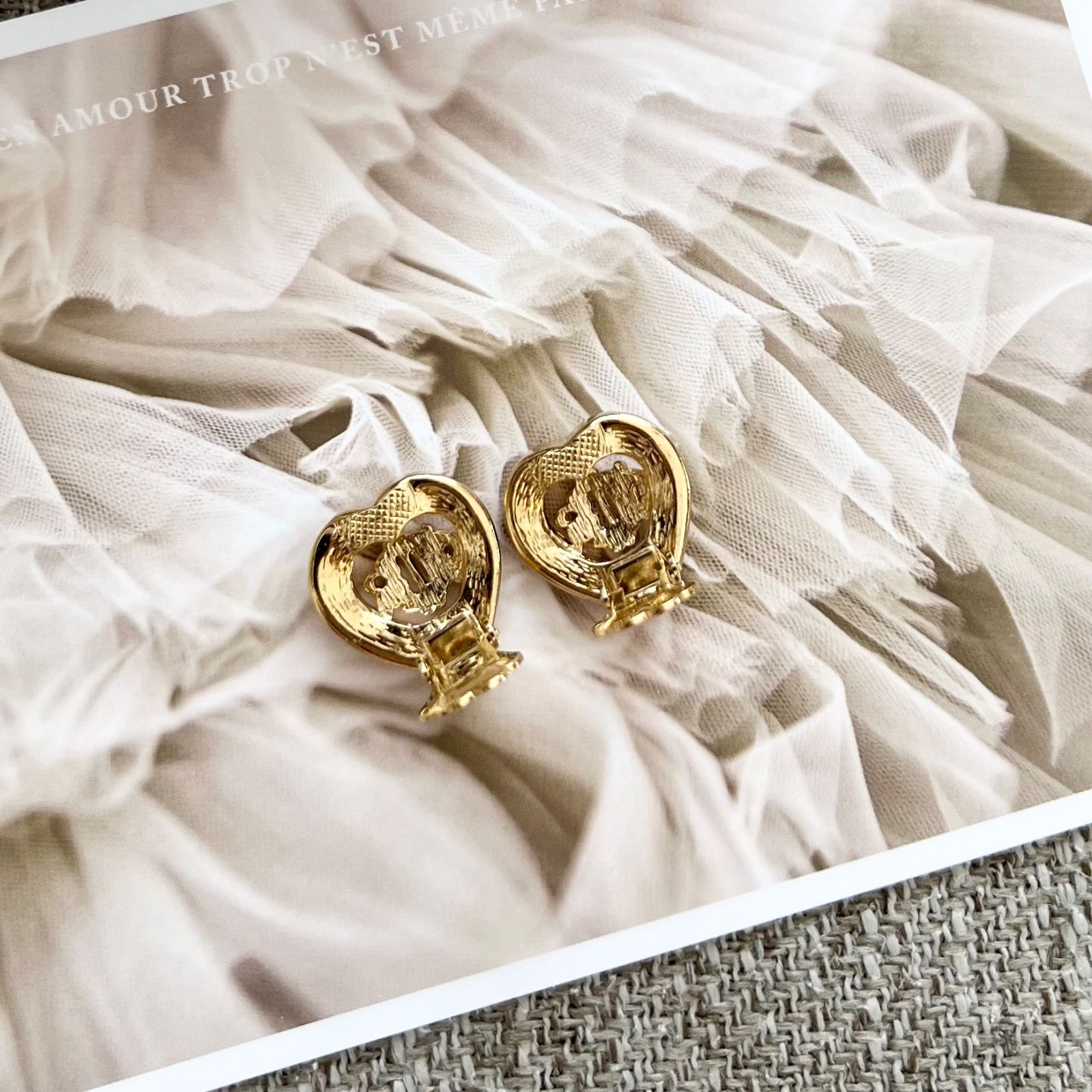 2524 Germany製極美品✨DiorブローチCDロゴ希少刻印