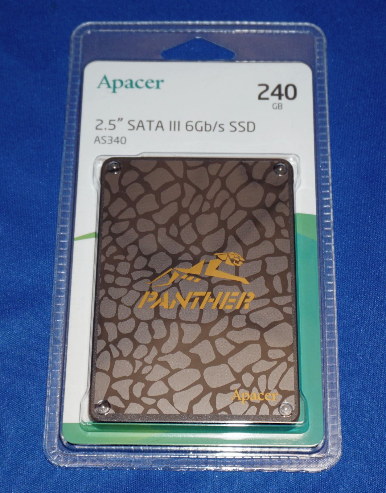 【SSD 240GB】 Apacer AS340 PANTHER 新品