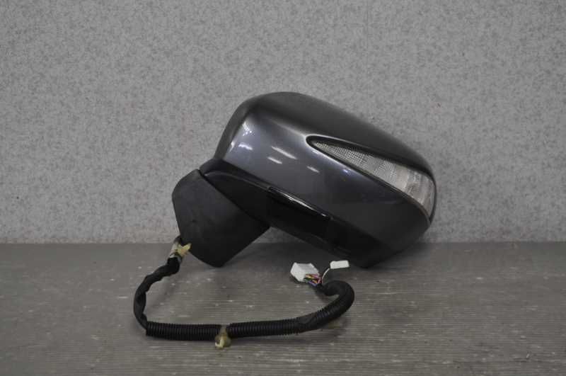 左 ドアミラー 電格 11P 2P ウィンカー ヒーター カメラ付 NH737M 灰 RB3 オデッセイ M 前期 M43 s021020B