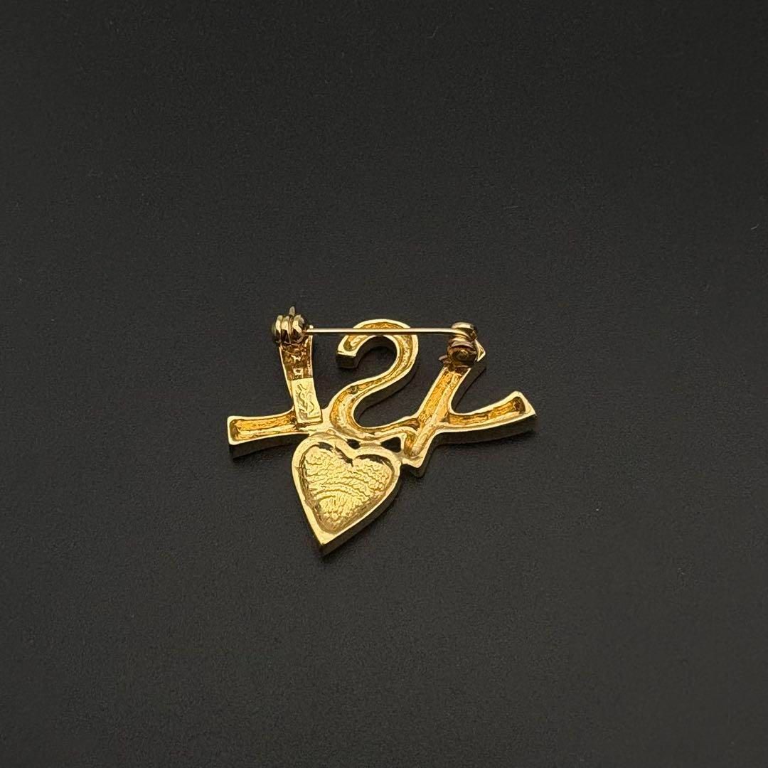 ✨未使用保管品✨Yves Saint Laurent ハート ラインストーン ✨未使用保管品✨Yves Saint Laurent ハート ラインストーン