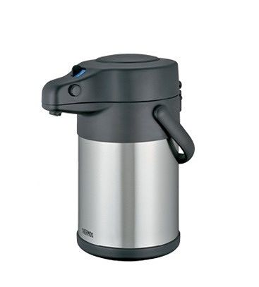 サーモス(THERMOS) ステンレスエアーポット ステンレスブラック(SBK) 3.0L TAK-3000(011110-006)