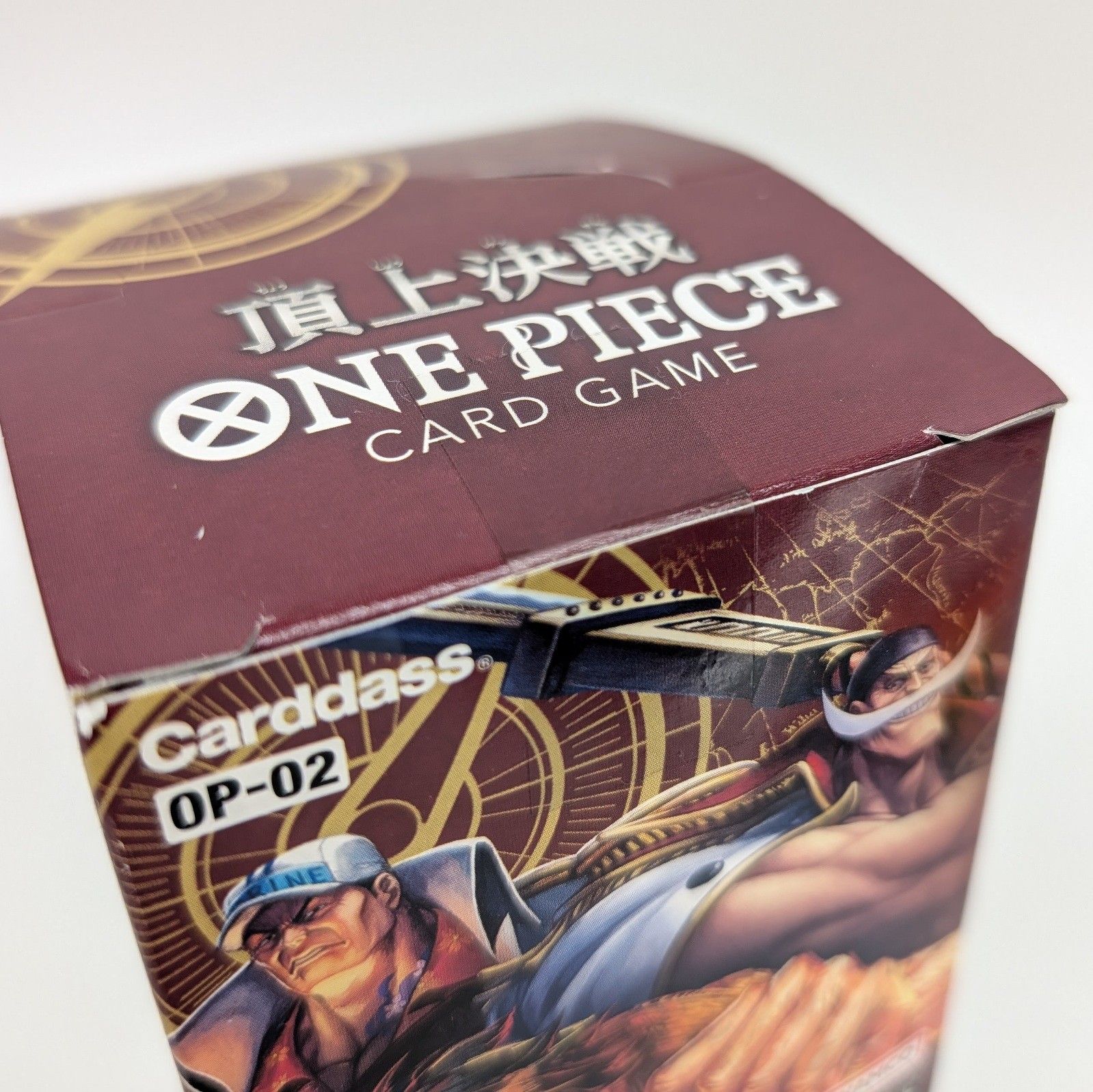 【新品未開封】ワンピースカードゲーム　頂上決戦　1BOX テープ付き ワンピースカード 頂上決戦 テープ付き 1BOX
