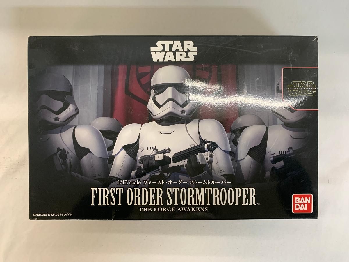 【未開封】スター・ウォーズ ファースト・オーダー ストームトルーパー 1/12スケール プラモデル