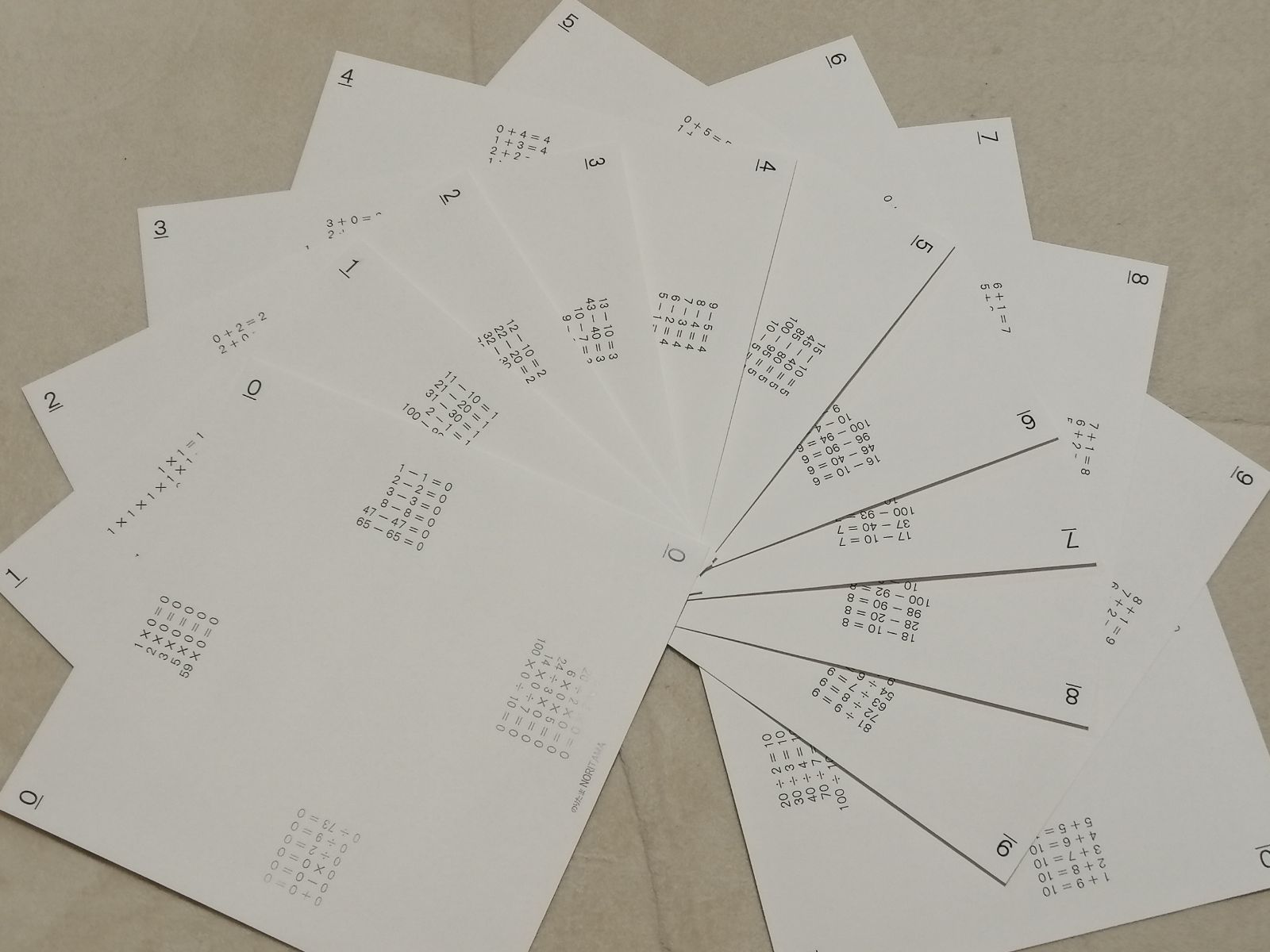 知育玩具0歳～6歳】 家庭保育ドッツカード50 (^^♪ - メルカリ