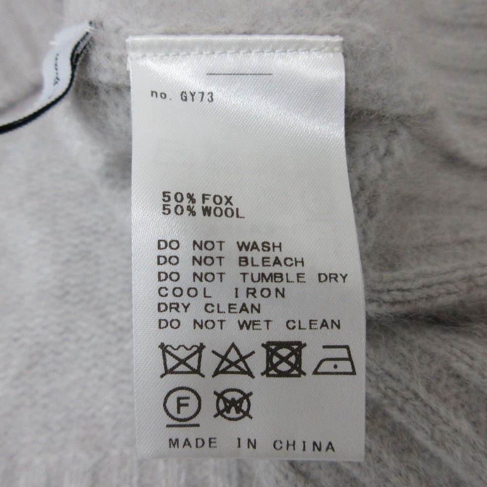 美品 22AW Spick ＆ Span スピック＆スパン フォックス混ボトル