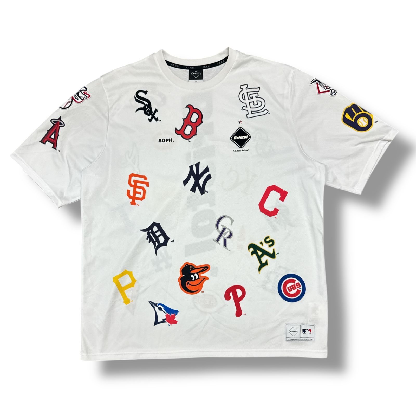 F.C.Real Bristol 21AW MLB TOUR ALL TEAM BIG TEE