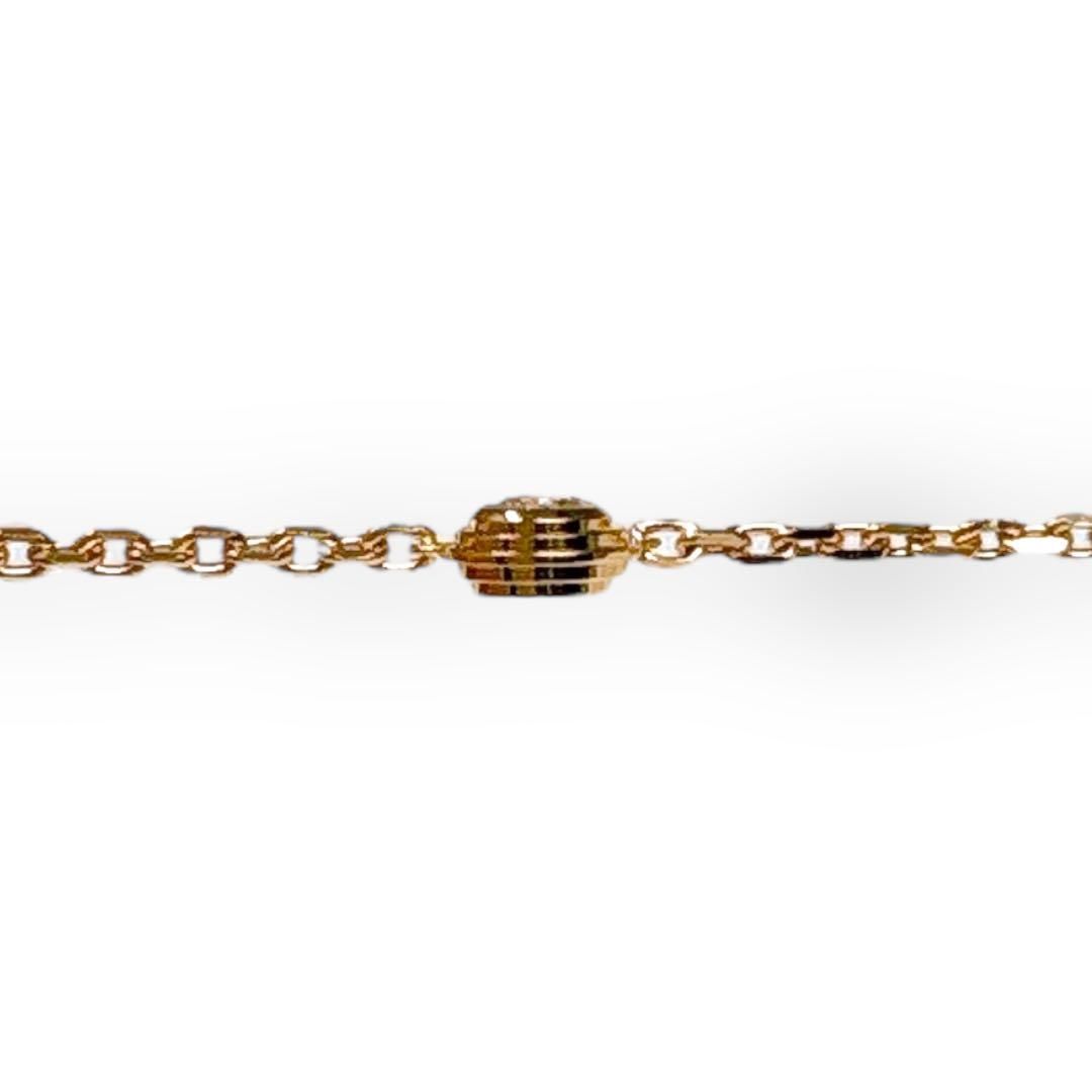 カルティエ ネックレス ダムールXS K18PG ダイヤ 0.04カラット 美品