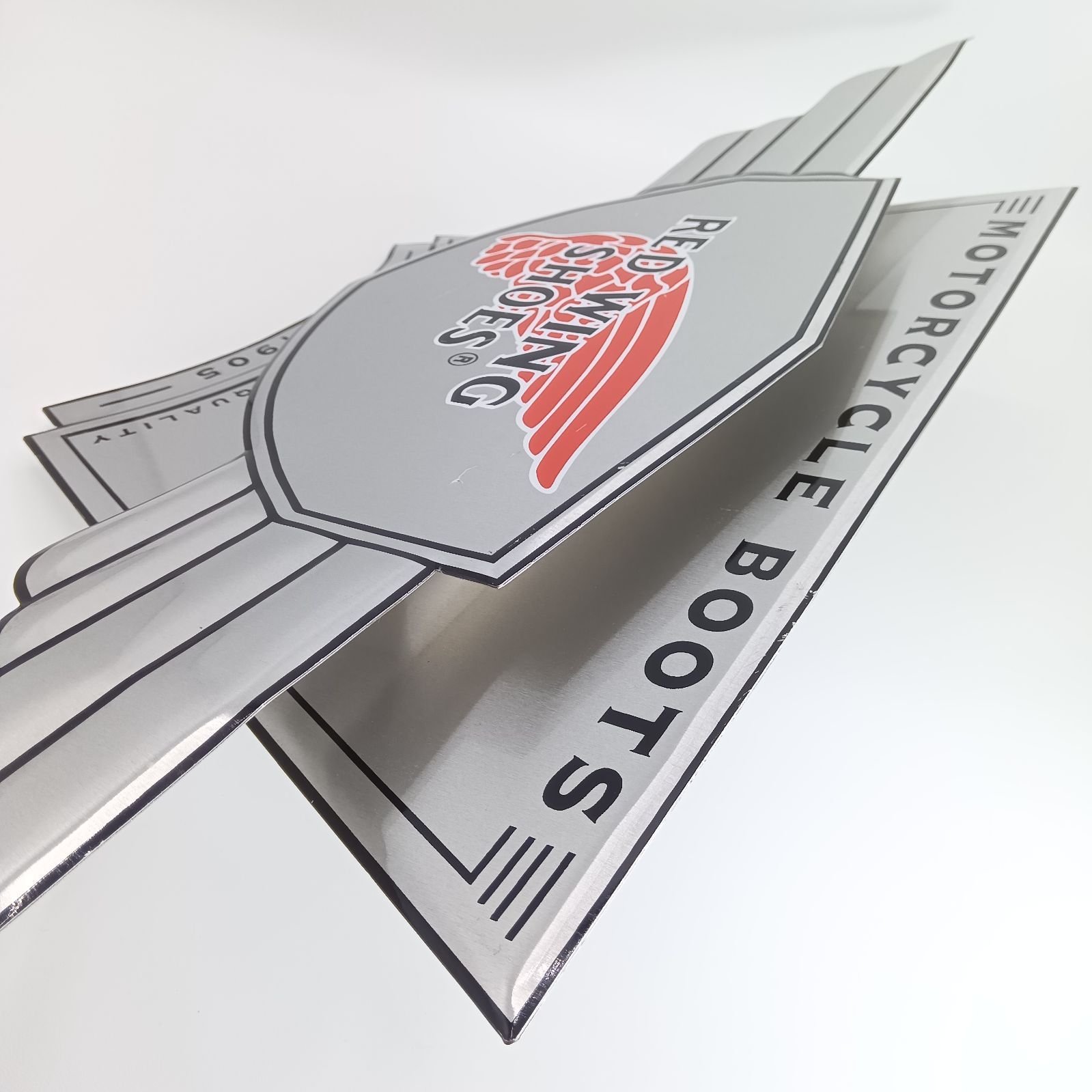 レッド・ウィング RED WING モーターサイクルブーツ 看板 - メルカリ