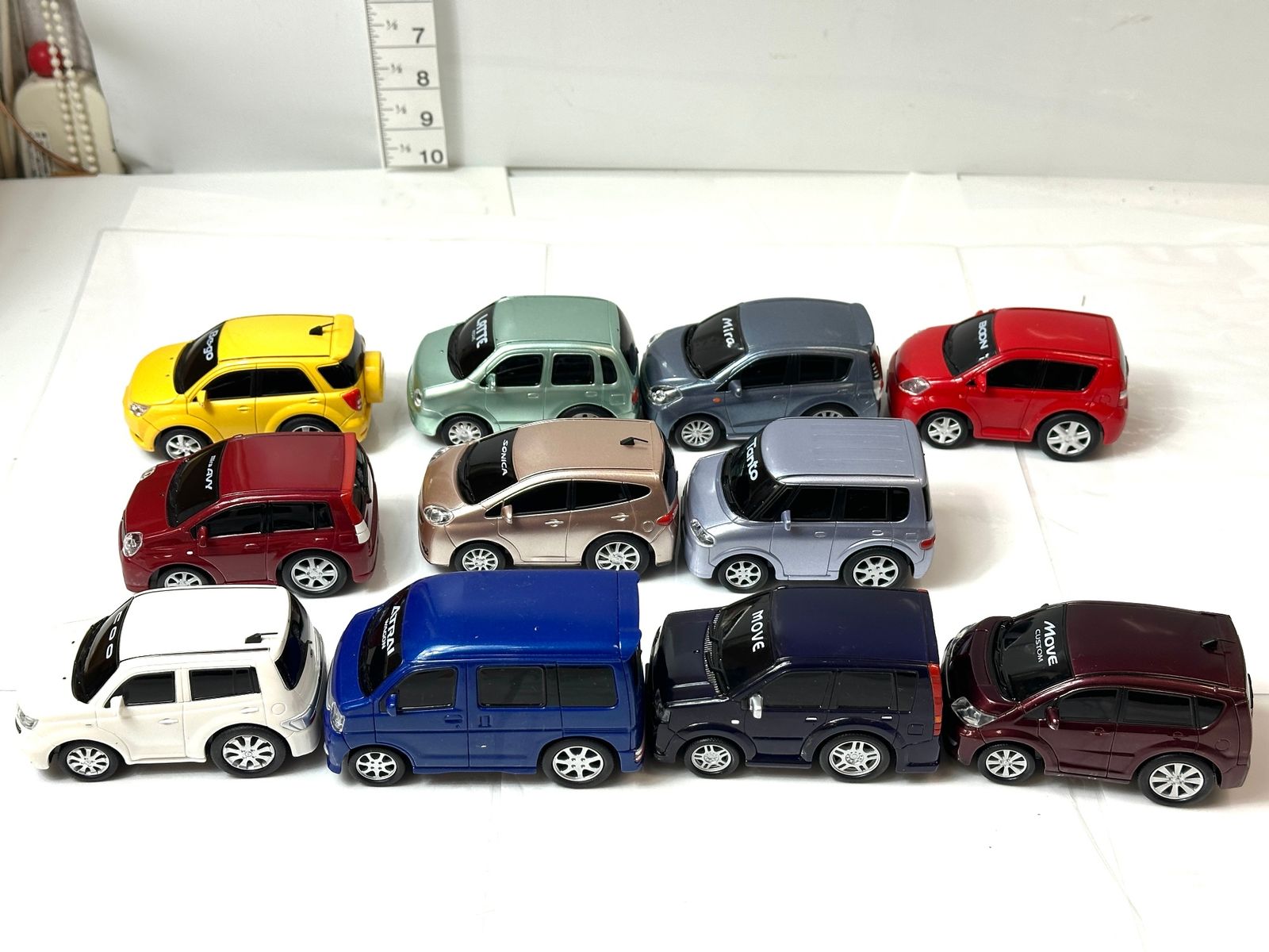 DAIHATSU ダイハツ プルバックカー ミニカー まとめセット タント