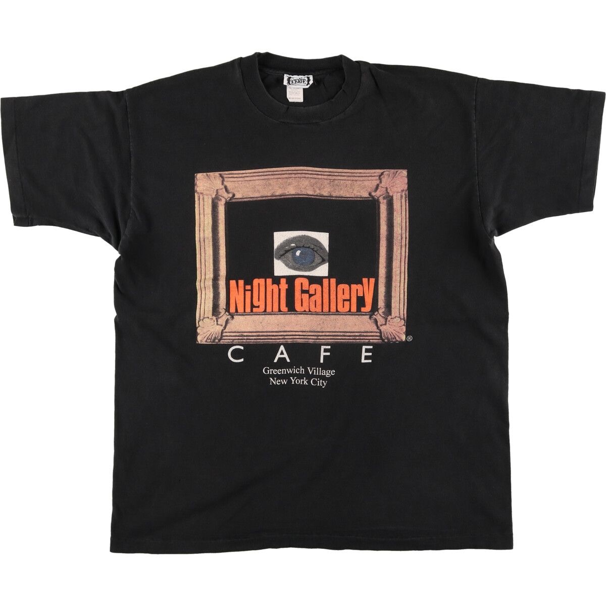 古着 ~90年代 EERIE NIGHT GALLERY CAFE アドバタイジングTシャツ USA製 メンズXL相当 ヴィンテージ/eaa460783