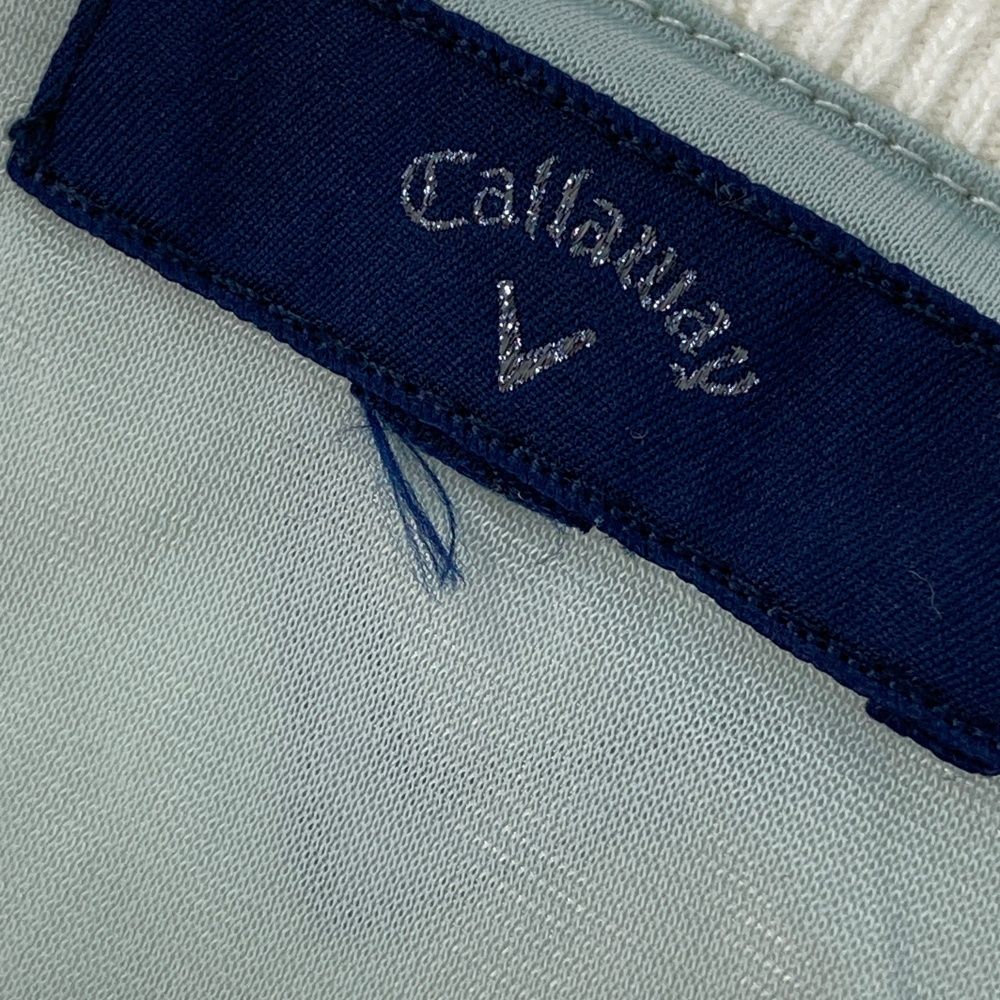 サイズ：LL CALLAWAY キャロウェイ 裏地付 長袖ニットセーター ロゴ総