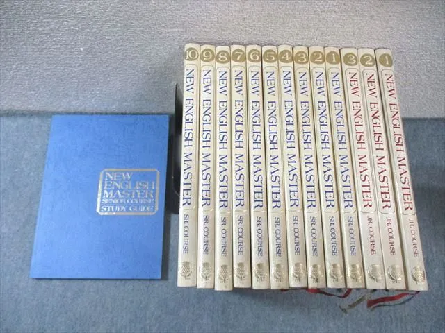 NEW ENGLISH MASTER JUNIOR COURSE テープ14巻