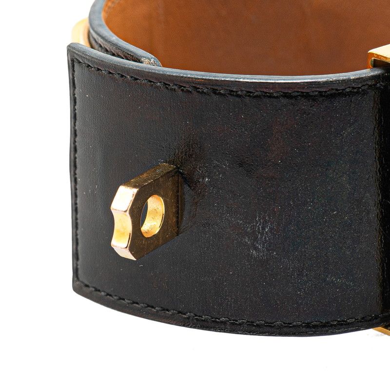 エルメス コリエドシアン T刻印 ブレスレット ヴォーエプソン ピンク　ゴールド エルメス コリエドシアン T刻印 ブレスレット ヴォーエプソン ピンク