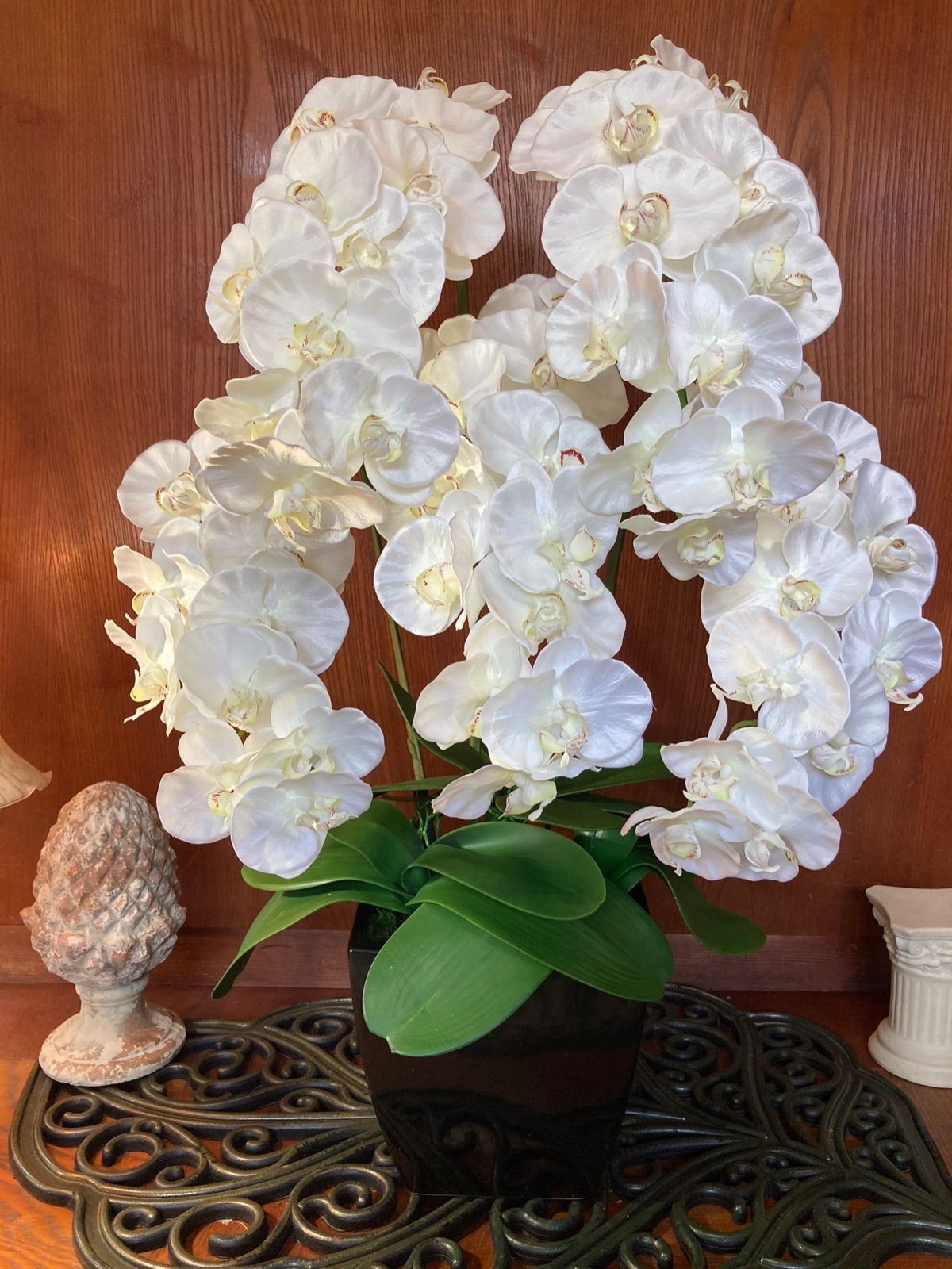 光触媒　人工観葉植物　ウォールグリーン　フェイクグリーン　エレガント胡蝶蘭L 光触媒 人工観葉植物 ウォールグリーン フェイクグリーン フレッシュ