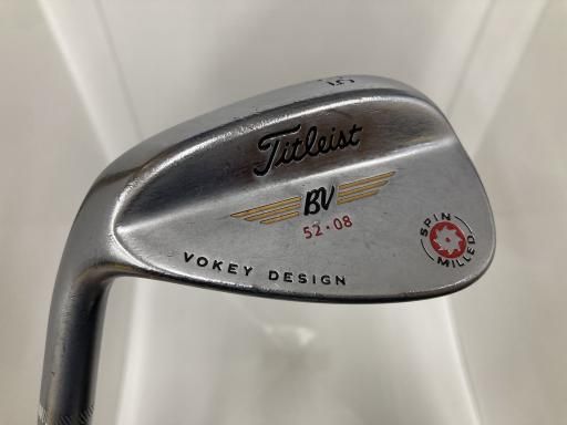 3.中古タイトリストウェッジ VOKEY SPIN MILLED 52°/08° 中古】 タイトリスト VOKEY SPIN MILLED(2009) 52°/08° レフティ