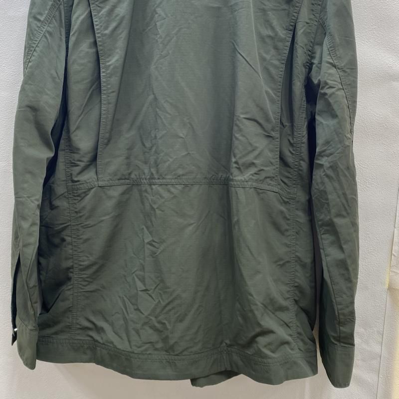 Eddie Bauer XL カバーオール　リメイク　短丈　グリーン Eddie Bauer ジップアップ ナイロンジャケット 0120-07-1920