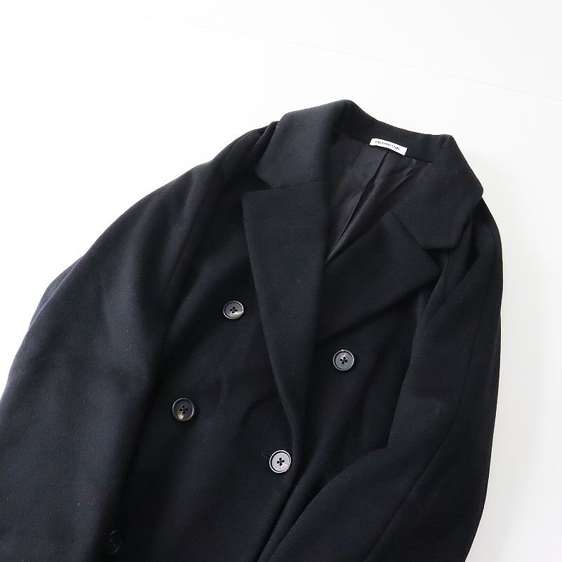 2022AW【ドゥーズィエムクラス】 Short Double コートブラック