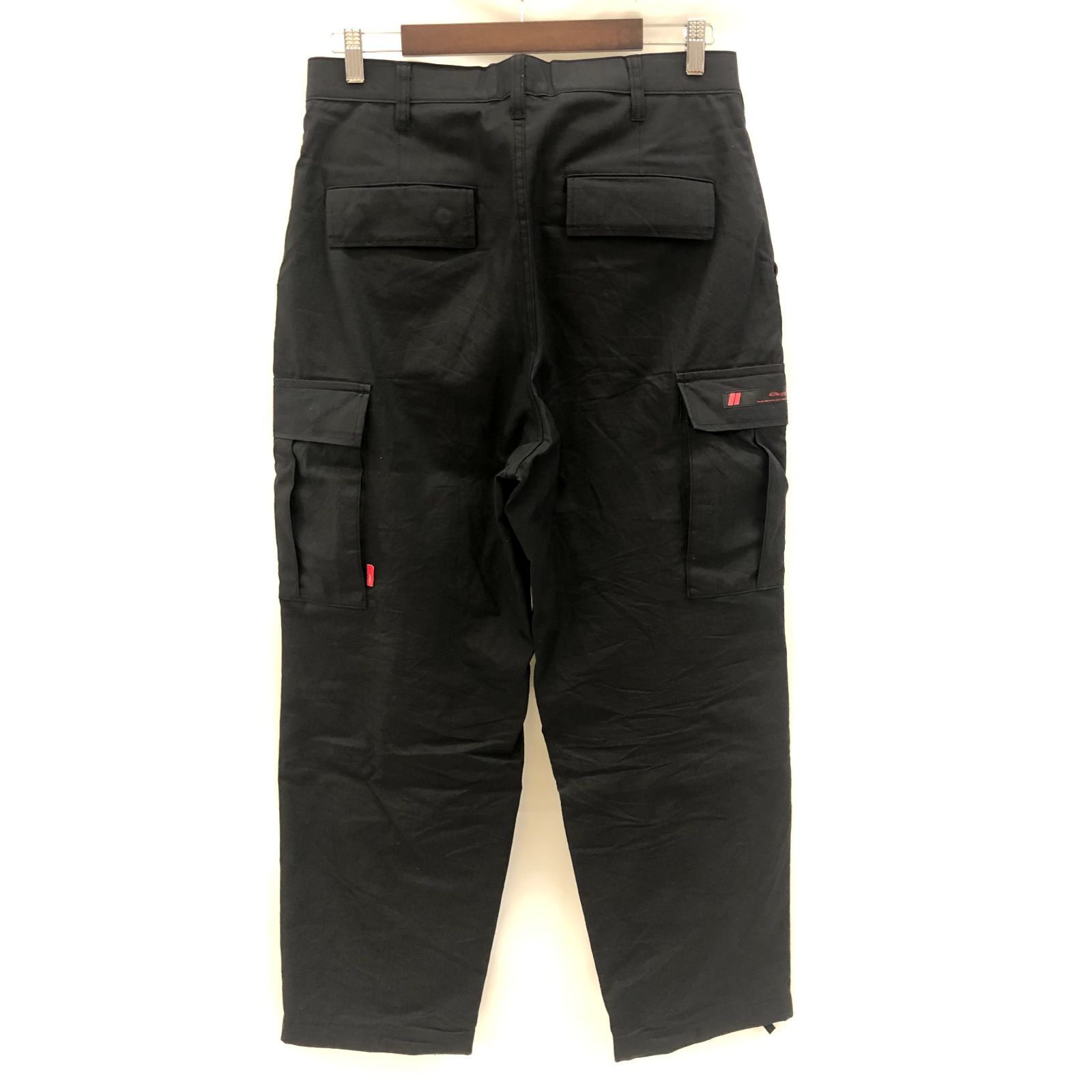 WTAPS 24AW MILT9601 TROUSERS COTTON. RIPSTOP BLACK 02 ダブル