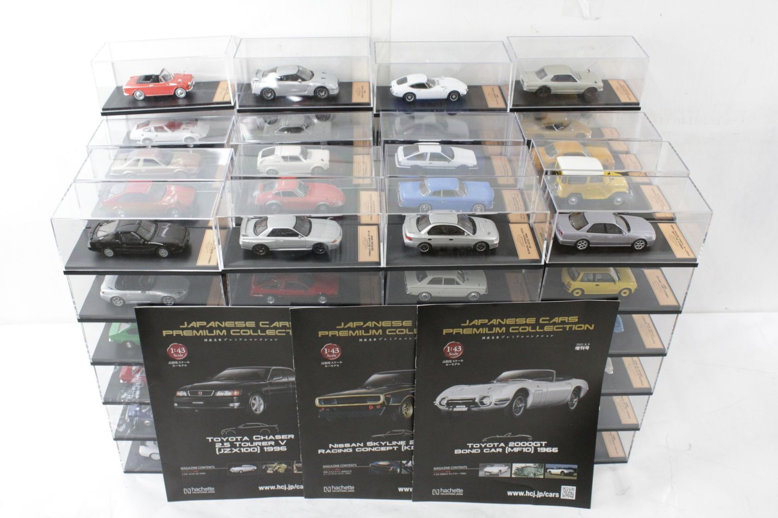 Hachette Japanese Famous Car Premium Collection 1/43 Set of 100 High Accuracy Car Model Figure Hobby iteakya3WFK8-D-B100-Byebye