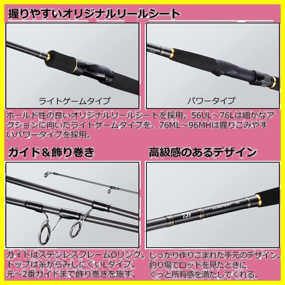 アジング、エギング タックルセット リール - フィッシング