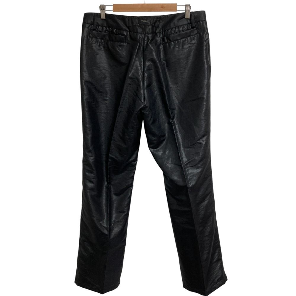 EMPORIO ARMANI スラックスパンツ 50 ネイビー 極美品エンポリオアルマーニ手洗い可city lineスラックス 50
