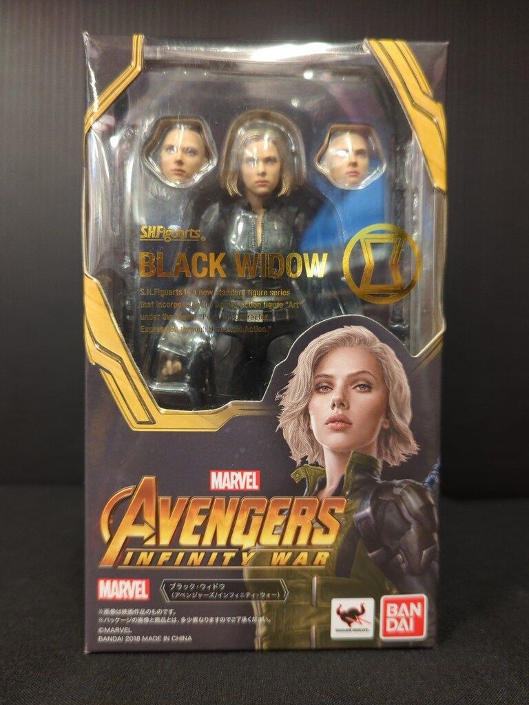 バンダイ S.H.Figuarts AVENGERS INFINITY WAR ブラック