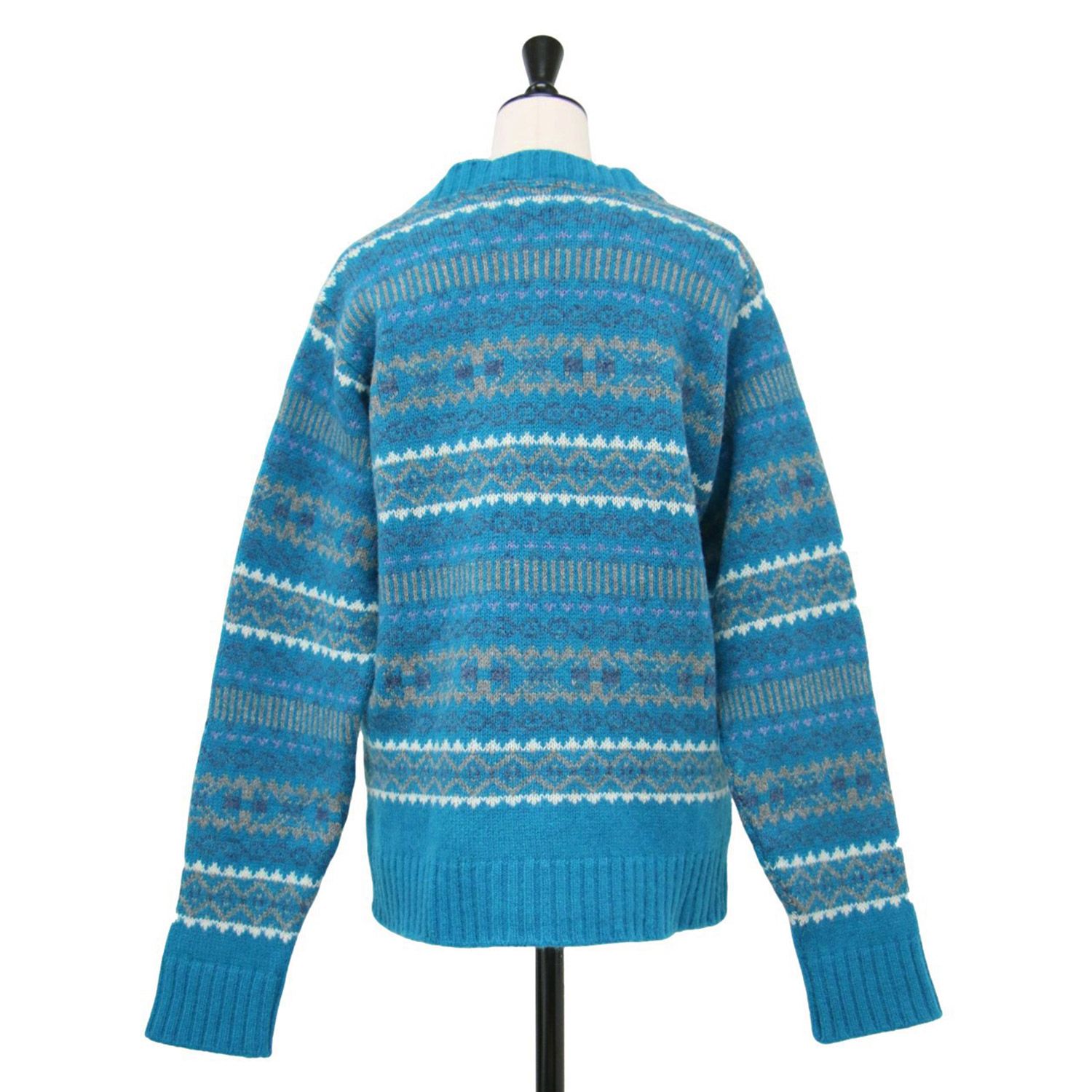 ISLAND TIDES アイランドタイド BEAUTY&YOUTH 別注 ニット ブルー系  