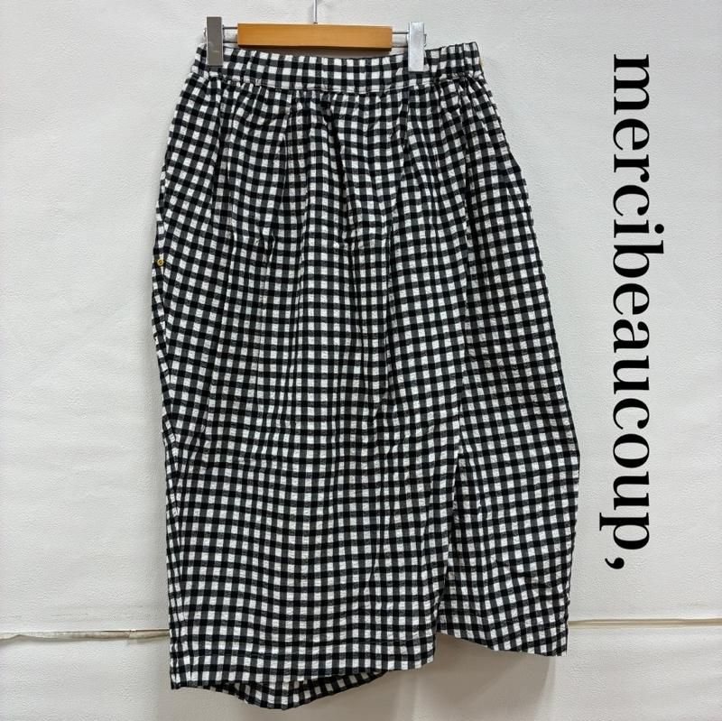 メルシーボークー mercibeaucoup, パンツ サルエル チェック mercibeaucoup,（メルシーボークー）の「メルシーボークー、 / S