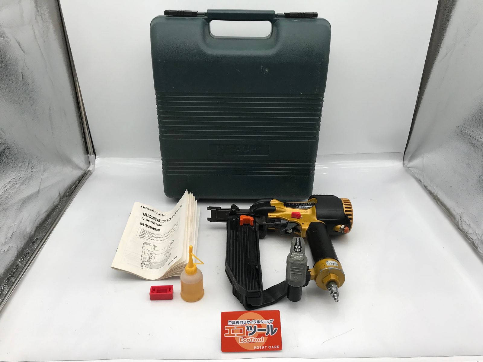 品 HiKOKI|ハイコーキ 高圧フロア用タッカ N5008HM ITFSPV3C7AUK エコツール小牧ｲﾝﾀｰ店 M02