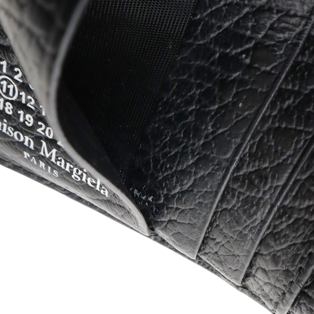Maison Margiela 二つ折り財布 黒 Maison Margiela メゾン マルジェラ バイフォールドウォレット 2
