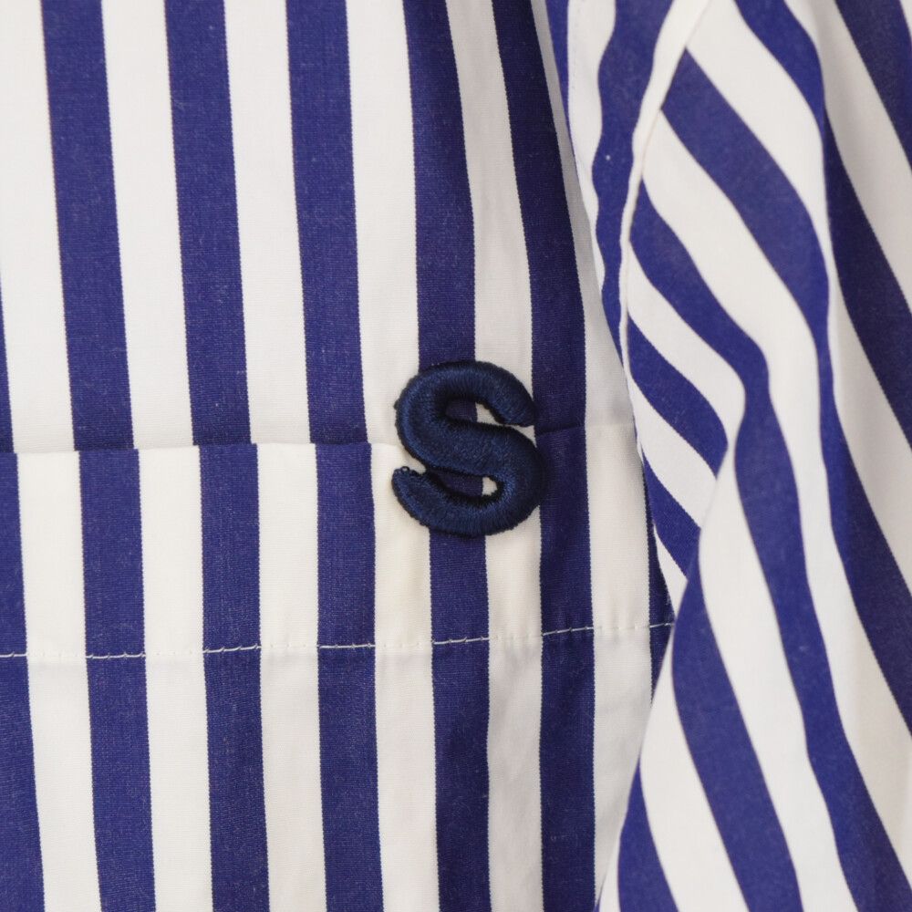 Sacai (サカイ) 23SS Thomas Mason / S Cotton Poplin L/S Shirt